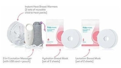 Frida Baby Frida Mom Breast Care Self Care Kit - Lactation Massager 3