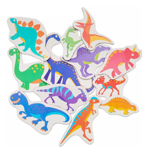 PlanZ Figuras Juego Infantil Didáctico Dinosaurios Imantados 0