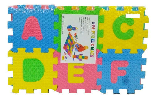 Disney Alfombra Goma Eva Letras Chicas 36 Pcs 0