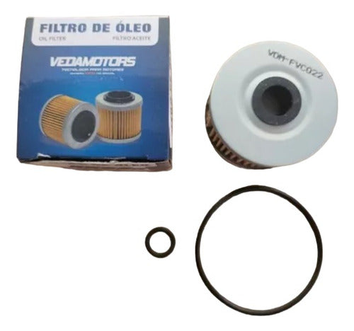 Vedamotor Filtro Aceite Honda Tornado 250 Twister! Premium! 0