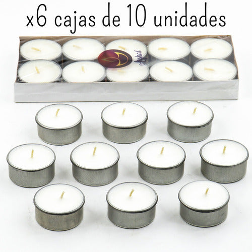 Arghal Premium Soy Aromatic Night Candles - Pack of 60 3