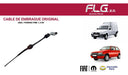 Fiat Cable De Embrague Uno Fire Original 04/16 1