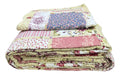 King Size Patchwork Quilt Bedspread with Pillow Shams 21