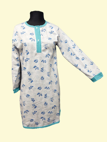 Cotton Long Sleeve Nightgown Women Sizes 2-8 0