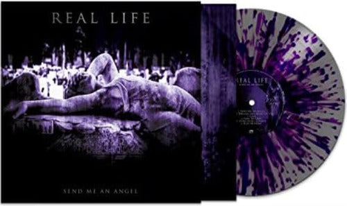 Real Life "Send Me An Angel" - Purple/Silver Splatter LP - Real Life Send Me An Angel - Purple/Silver Splatter Purpl Lp