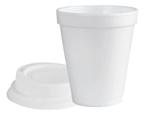 Enpolex 360cc Drinking Cup with Lid - Pack of 50 0