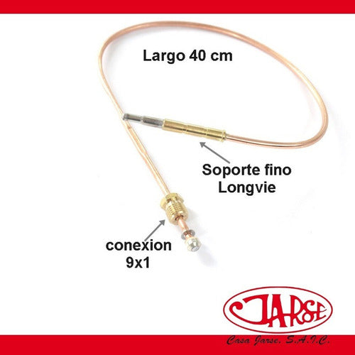 Longvie Thermocouple for Thermo Tank S/Fino 9x1 400mm X10 Units 1