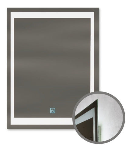 Lumens LED Touch Mirror 50x70cm - Free Shipping 4