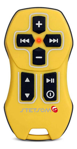 Controle Remoto Som Alcance Control Stetsom Sx 200m Amarelo 2