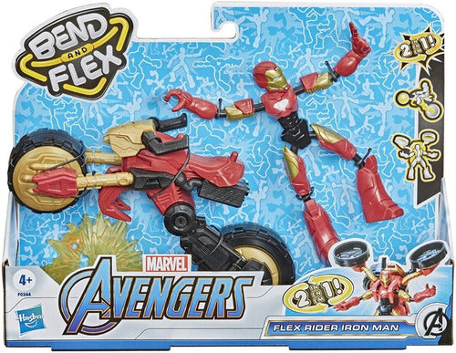 Funko Marvel Bend And Flex: Flex Rider Iron Man 1