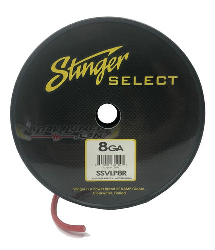 Stinger Select 8 Gauge Red Power Cable Per Meter 2