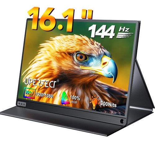 Monitor Uperfect Monitor De Jogos Portátil De 144 Hz 16.1 10 0