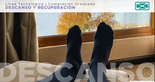 Sox® Compression Rest Vein Socks 20-30 mm for Travel 13