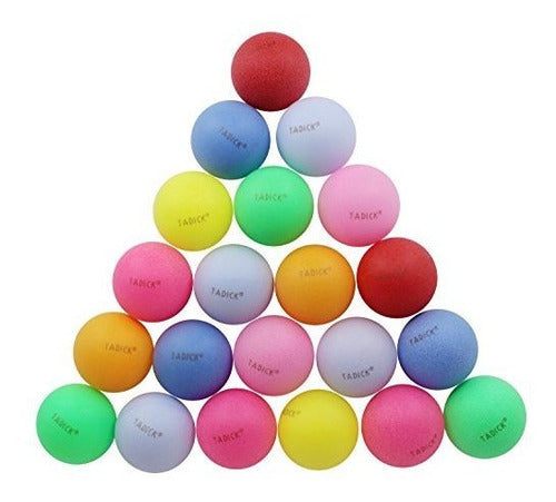 Tadick Beer Ping Pong Balls Assorted Color 3