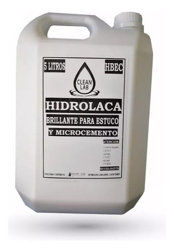 Clean Lab SRL Hidrolaca Brillante P/estuco Y Microcemento X 5 Lts. 0