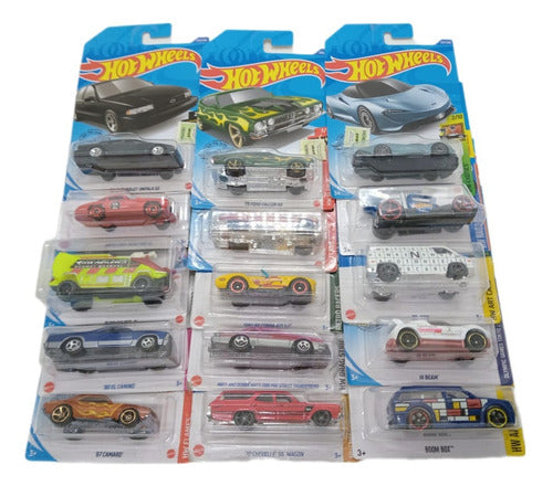 Hot Wheels Lot Offer X15 Unique Cars 0