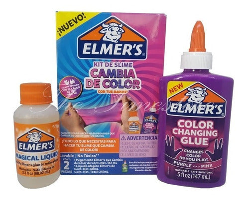 Elmer's Color Changing Slime Kit 2 Pieces 1