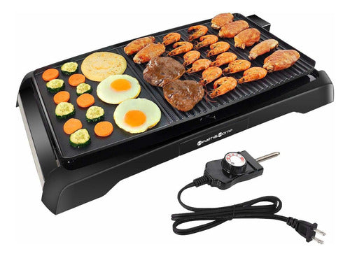 Health and Home 2 in 1 Non-Stick Electric Griddle 0