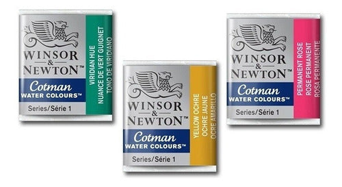 Winsor & Newton Cotman Watercolor Pan Set of 5 0