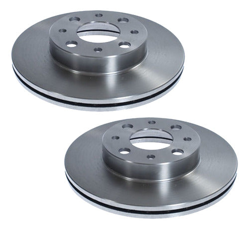 Corven Kit 2 Ventilated Front Disc for Fiat Palio Siena 0