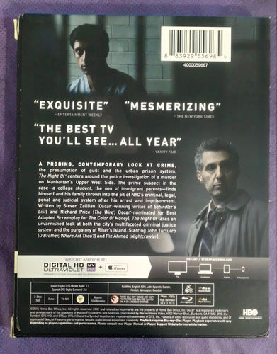 The Night Of Mini Serie Hbo Blu-ray Original 1