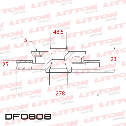 Kit Discos De Freno Ford Focus 2 Focus 3 1