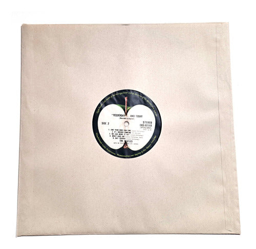 Vinyl LP Inner Sleeves - Pack of 25 Anti-Static Paper Envelopes - 25 Sobres Papel Para Vinilo Lp, Funda Interna Antiestática