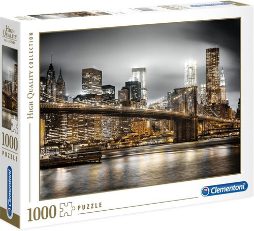 Puzzle 1000 Piezas Clementoni - New York Skyline 0