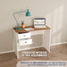 Writing Desk Center Shelf Evo White Paradise 100cm Width 4