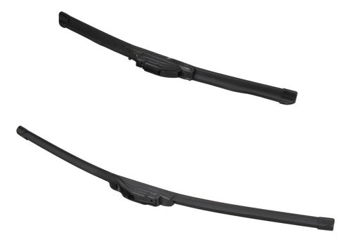 Front Windshield Wipers Set for Fiat Strada Working 2009 to 2014 0