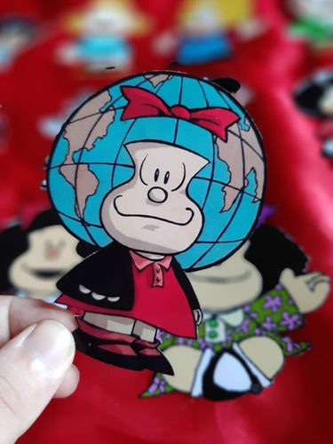 La Colmena de los Zanganos Pack De Sticker Mafalda 1