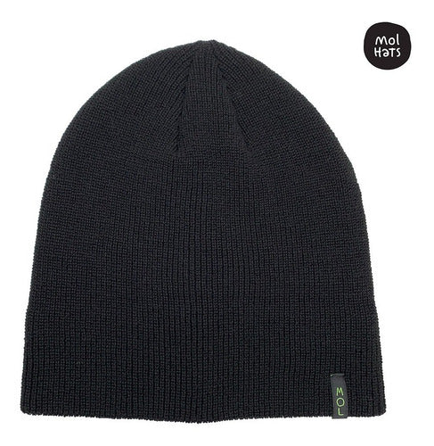 Mol Hats Gorro Beanie Tejido Doble Premium Cómodo Largo Con Bota Cool 5