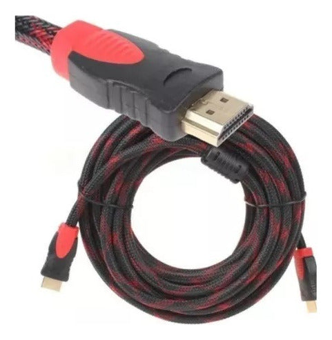 OEM HDMI Cable 5 Meters Full HD with Gold Filter 1.4 3D 3