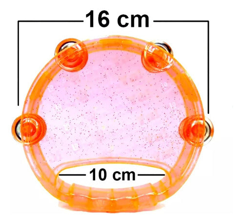Pandereta Y Maracas De Juguete 2