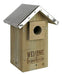 Nature's Way Bird Products Wild Wings Wwgh3-deco Casa Para Pájaros Azules De Cedro Degradado Galvanizado 1