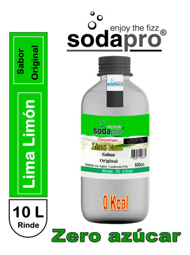 SodaPro Lime Lemon Zero Concentrated Syrup 500cc 0