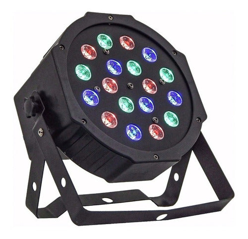 Venetian VT P006 LED Wash Par Can 18x1W RGB DMX 0