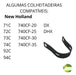 Abraçadeira Metálica Molinete Colheitadeira 87048174 3