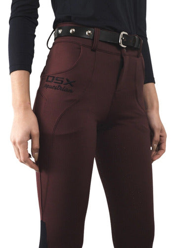 OSX QG Women's Riding Breeches with Fullgrip and Lycra Cuffs 19