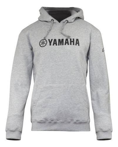 Yamaha Hoodie Kangaroo with Hood Grey Alpinestars 2