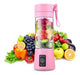 Portable Rechargeable USB Mini Blender 380ml 4 Blades Powerful 0