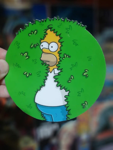 La Colmena De Los Zanganos: Simpsons Homero In The Bushes Magnets 0