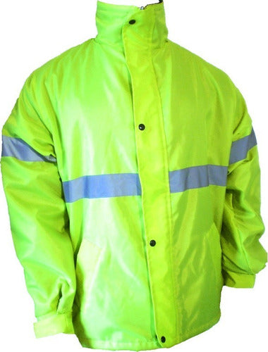 Somos Fabricantes Campera Fluo Con Reflectivos, Abrigada Con Polar Por Mayor 1