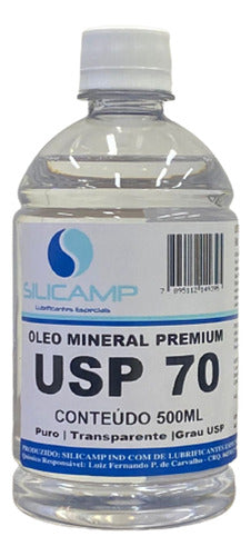 04 Oleo Mineral Grau Usp Hidratação De Tabua Churrasco 500ml 1