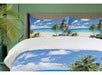 Ambesonne Summer Duvet Cover Set, Bottom Bay Barbados Beach 2