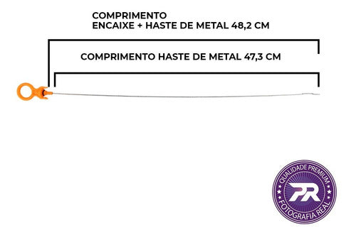 Vareta E Guia Nivel Oleo Parati Mi At 1.0 8v 1996 A 2003 1