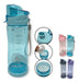 Smosi Water Bottle Plastic Various Colors with Filter 0