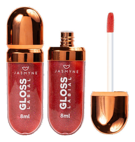 12 Gloss Labial Cor 8 Js011308 Jasmyne Atacado 1