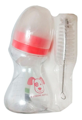 Nunbell Pet Bottle with Cap + Cleaning Brush 3