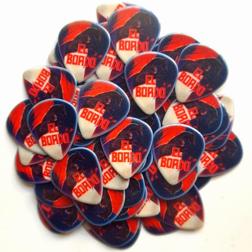 Personalized Guitar Picks X 100 Double-Sided with Your Logo 0